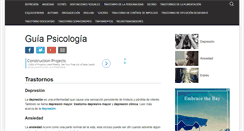 Desktop Screenshot of guiapsicologia.com
